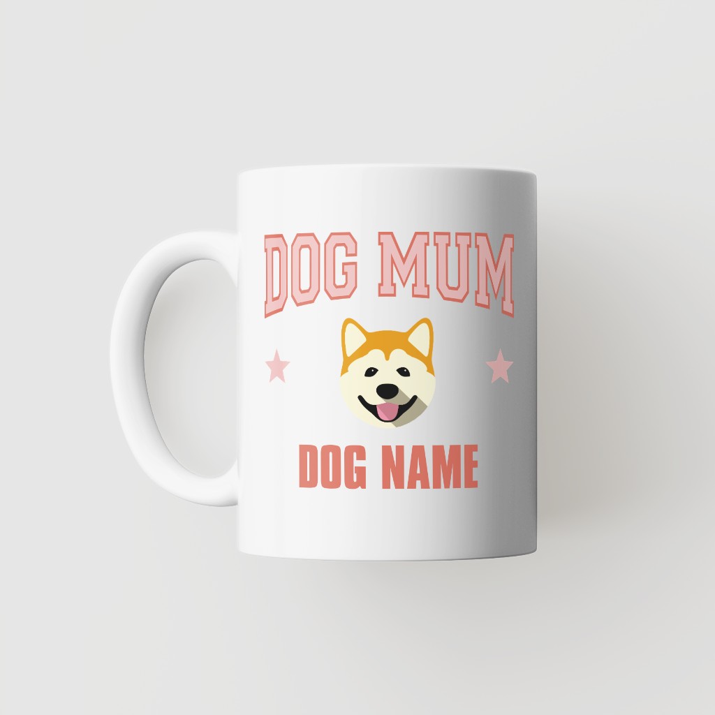 Dog Mum: Personalised {breedFullName} Mug