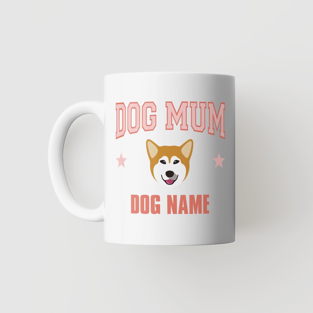 Dog Mum: Personalised {breedFullName} Mug