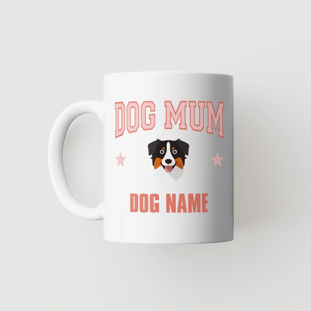 Dog Mum: Personalised {breedFullName} Mug