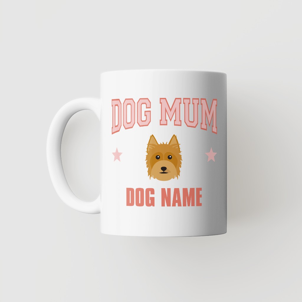 Dog Mum: Personalised {breedFullName} Mug