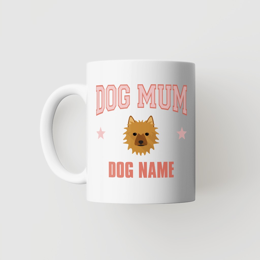 Dog Mum: Personalised {breedFullName} Mug