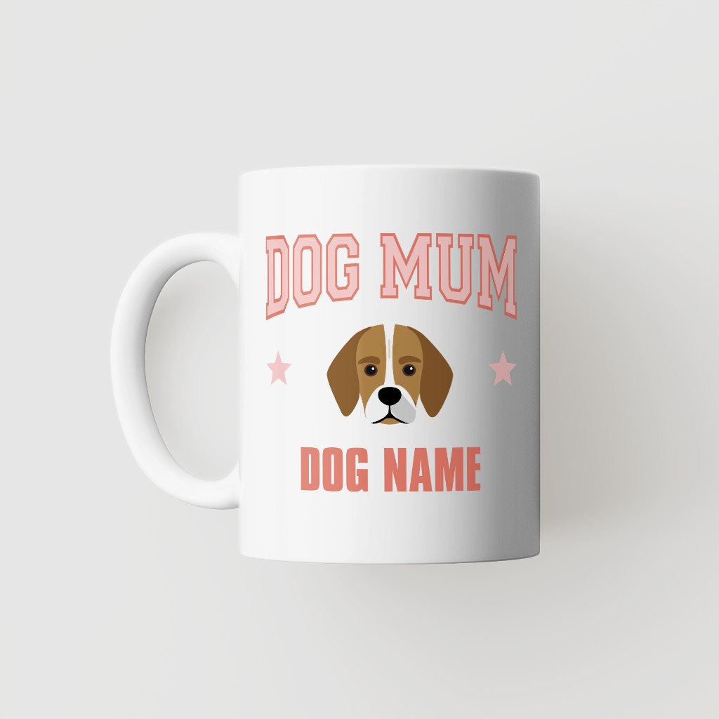 Dog Mum: Personalised {breedFullName} Mug