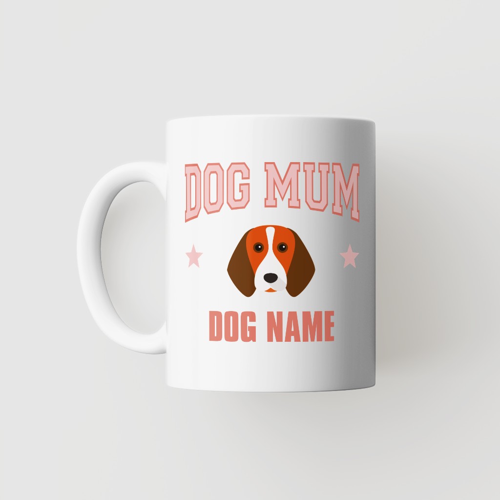Dog Mum: Personalised {breedFullName} Mug