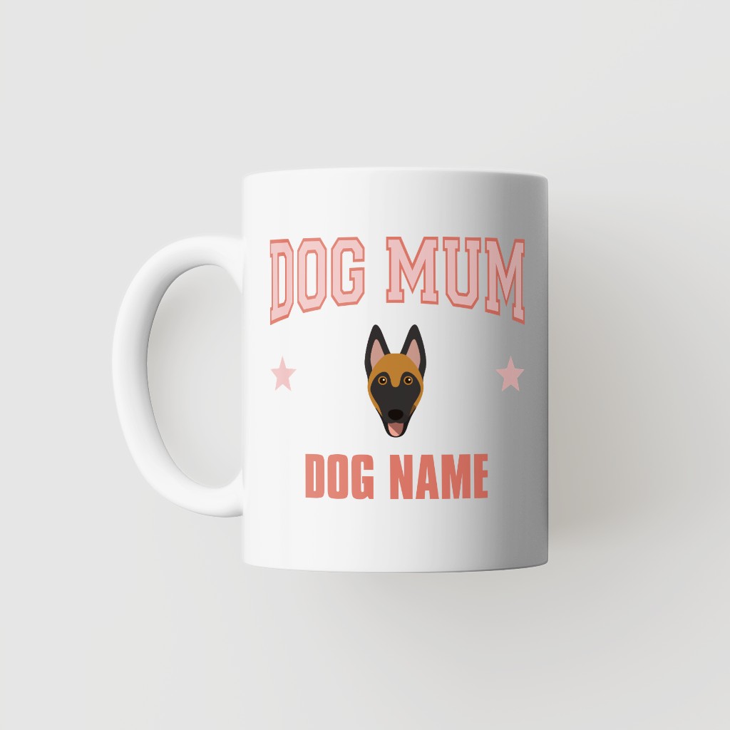 Dog Mum: Personalised {breedFullName} Mug