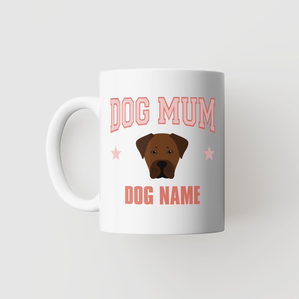 Dog Mum: Personalised {breedFullName} Mug