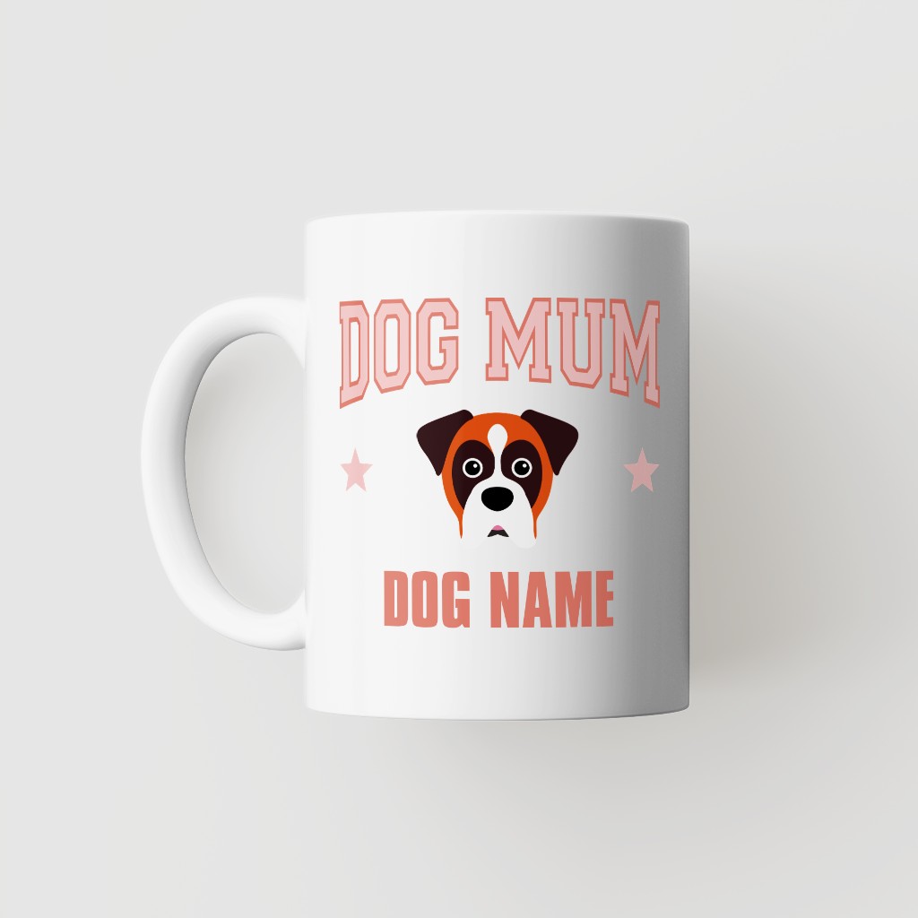 Dog Mum: Personalised {breedFullName} Mug