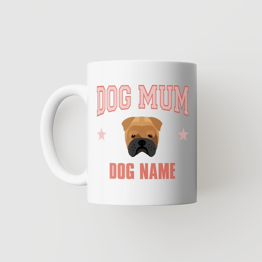 Dog Mum: Personalised {breedFullName} Mug