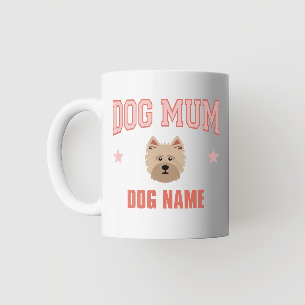 Dog Mum: Personalised {breedFullName} Mug