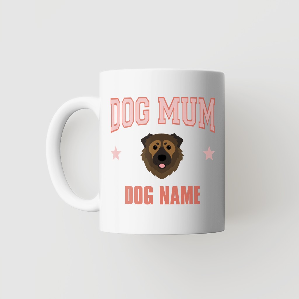Dog Mum: Personalised {breedFullName} Mug
