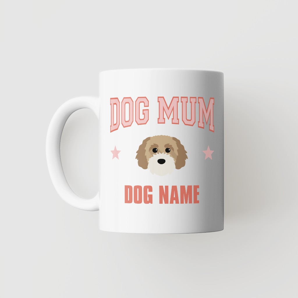 Dog Mum: Personalised {breedFullName} Mug