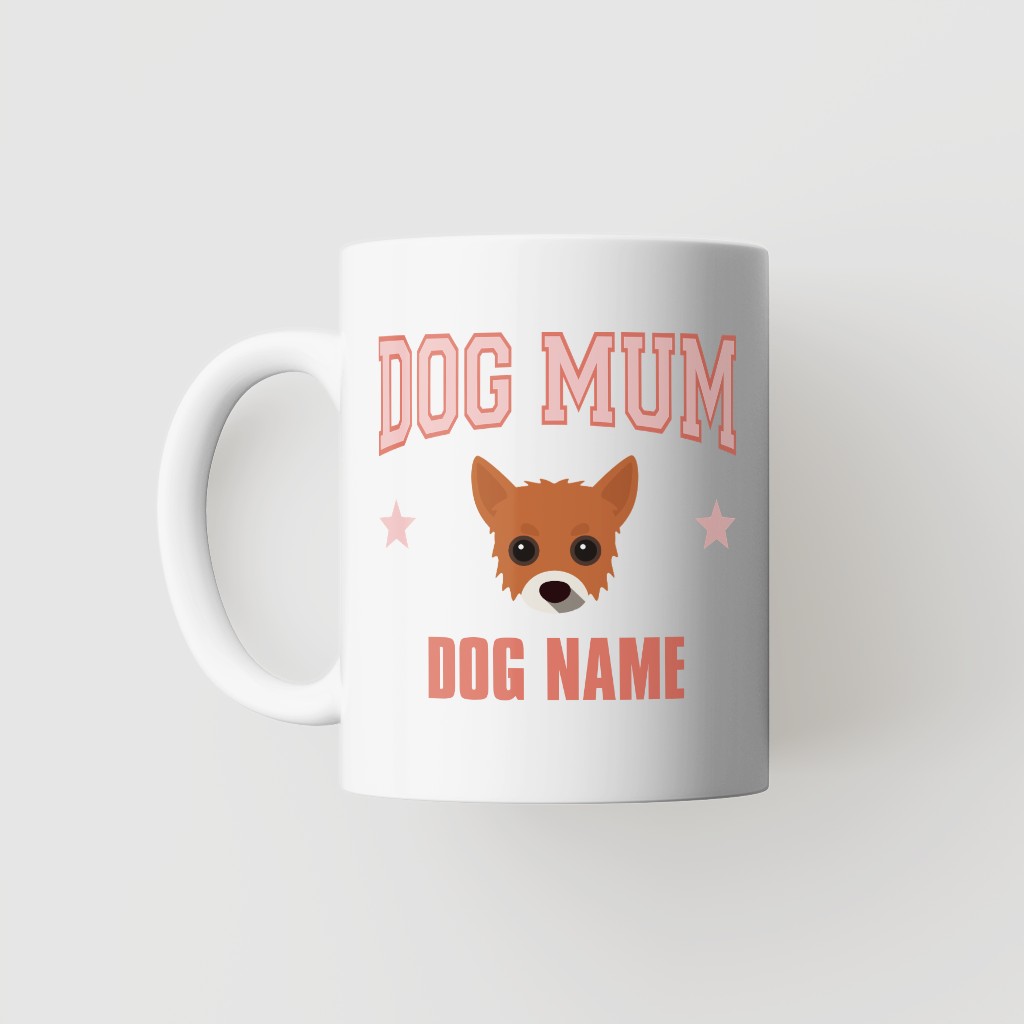 Dog Mum: Personalised {breedFullName} Mug