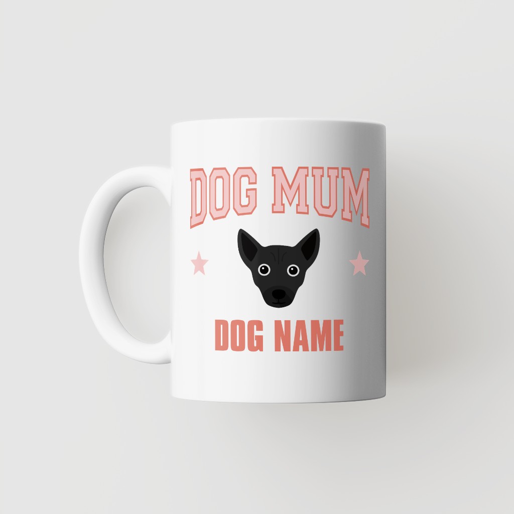 Dog Mum: Personalised {breedFullName} Mug