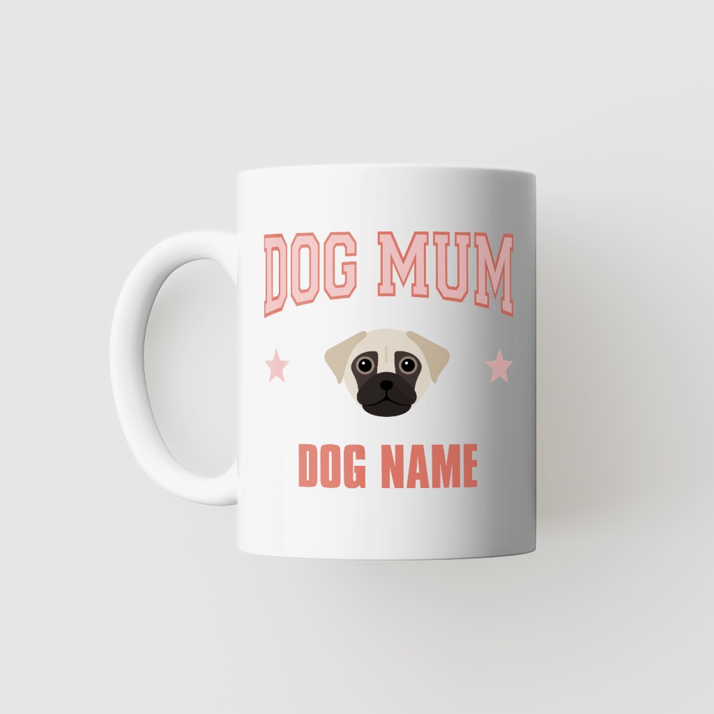 Dog Mum: Personalised {breedFullName} Mug