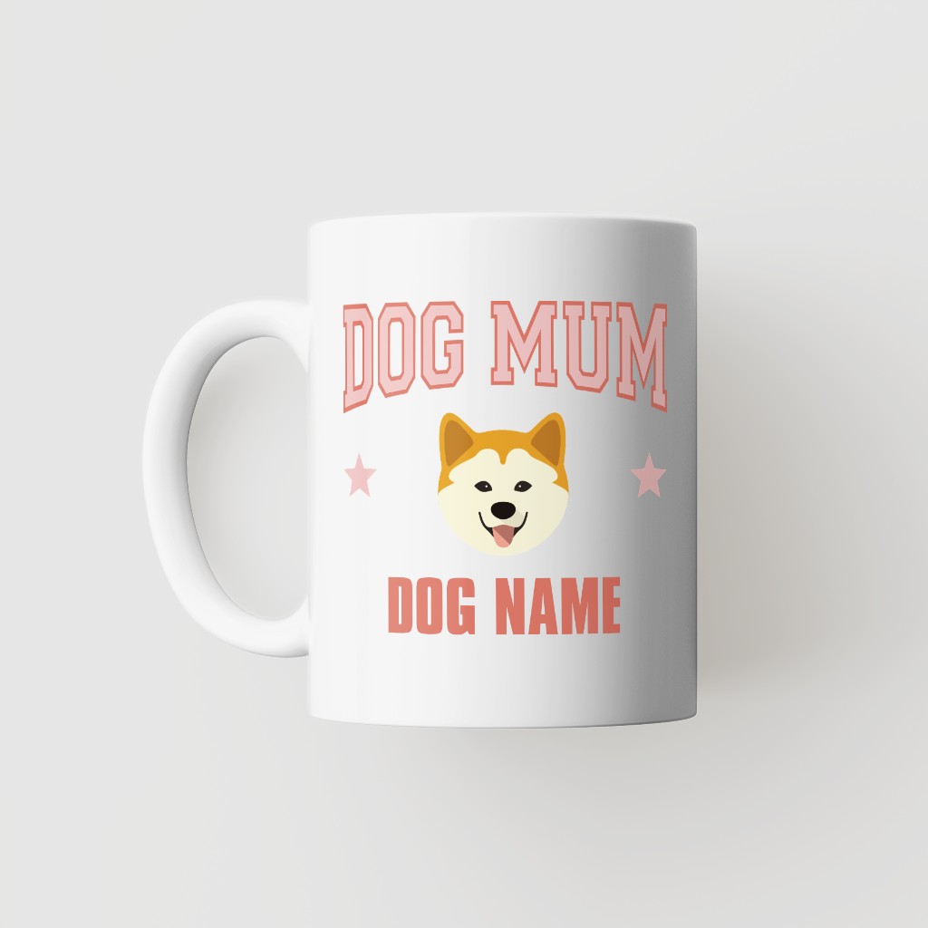 Dog Mum: Personalised {breedFullName} Mug