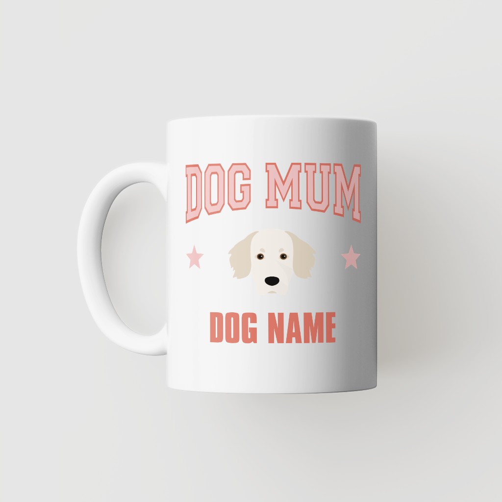 Dog Mum: Personalised {breedFullName} Mug
