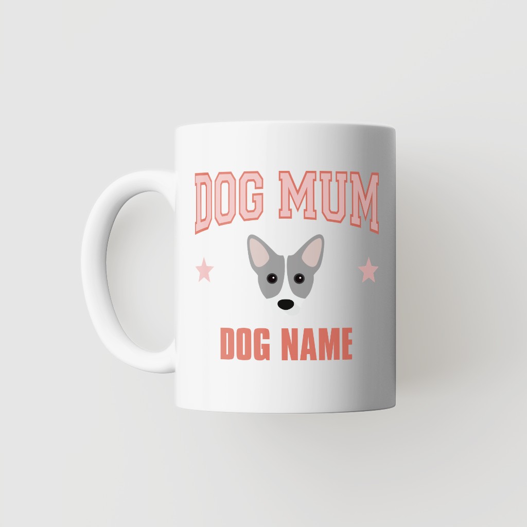 Dog Mum: Personalised {breedFullName} Mug
