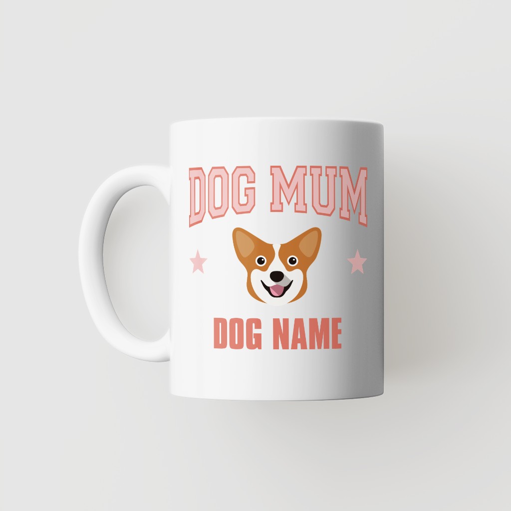 Dog Mum: Personalised {breedFullName} Mug