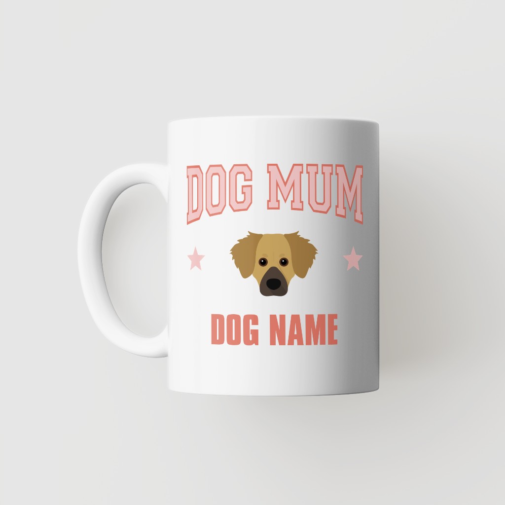 Dog Mum: Personalised {breedFullName} Mug