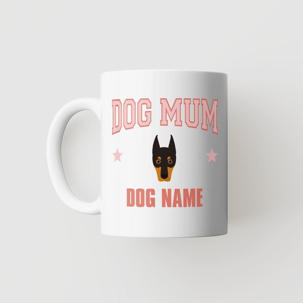 Dog Mum: Personalised {breedFullName} Mug