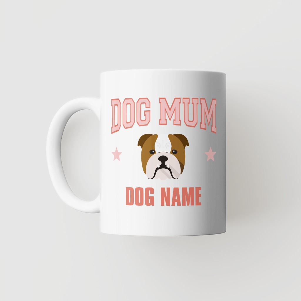 Dog Mum: Personalised {breedFullName} Mug