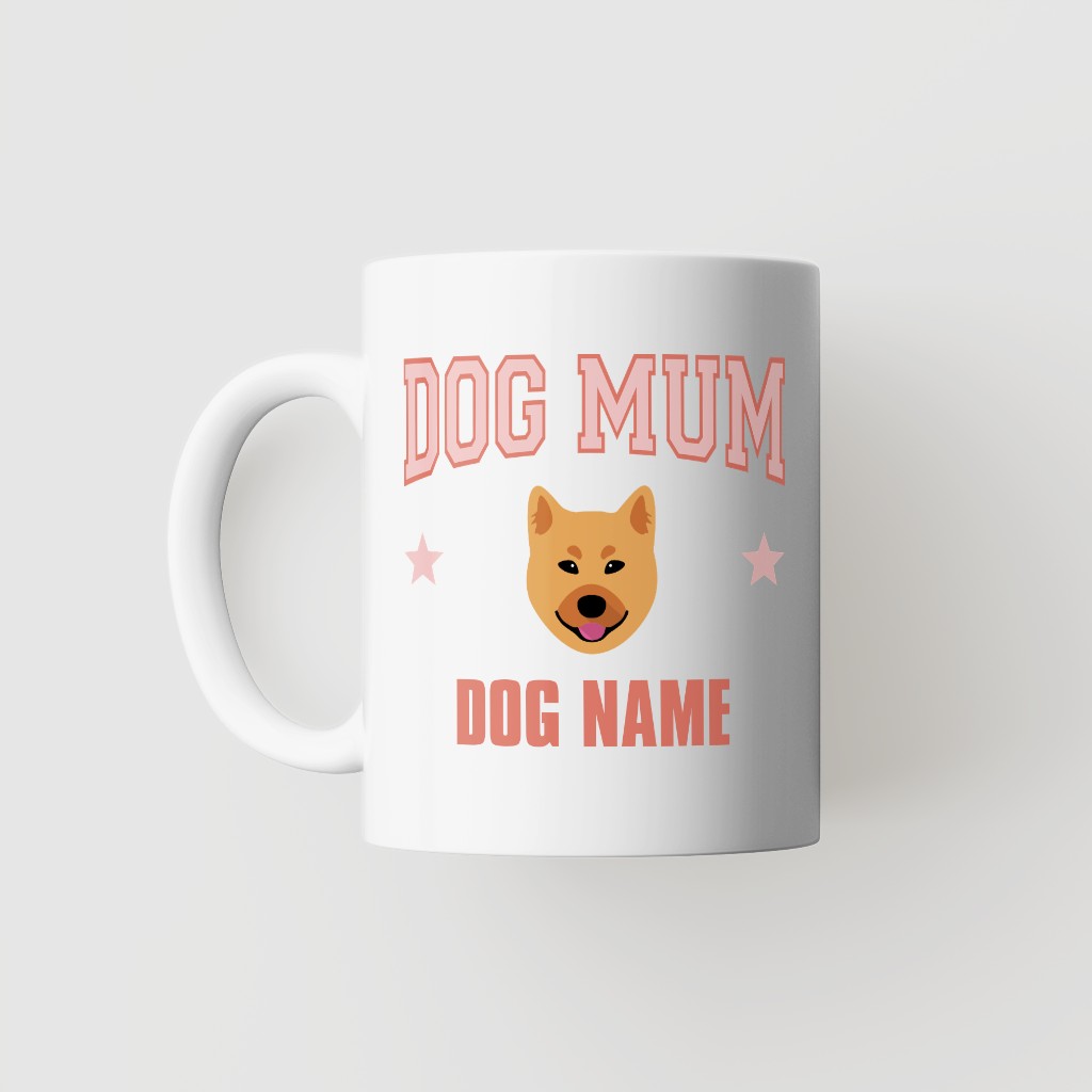 Dog Mum: Personalised {breedFullName} Mug