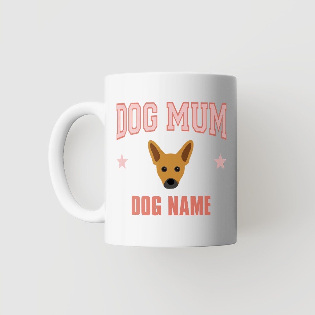Dog Mum: Personalised {breedFullName} Mug