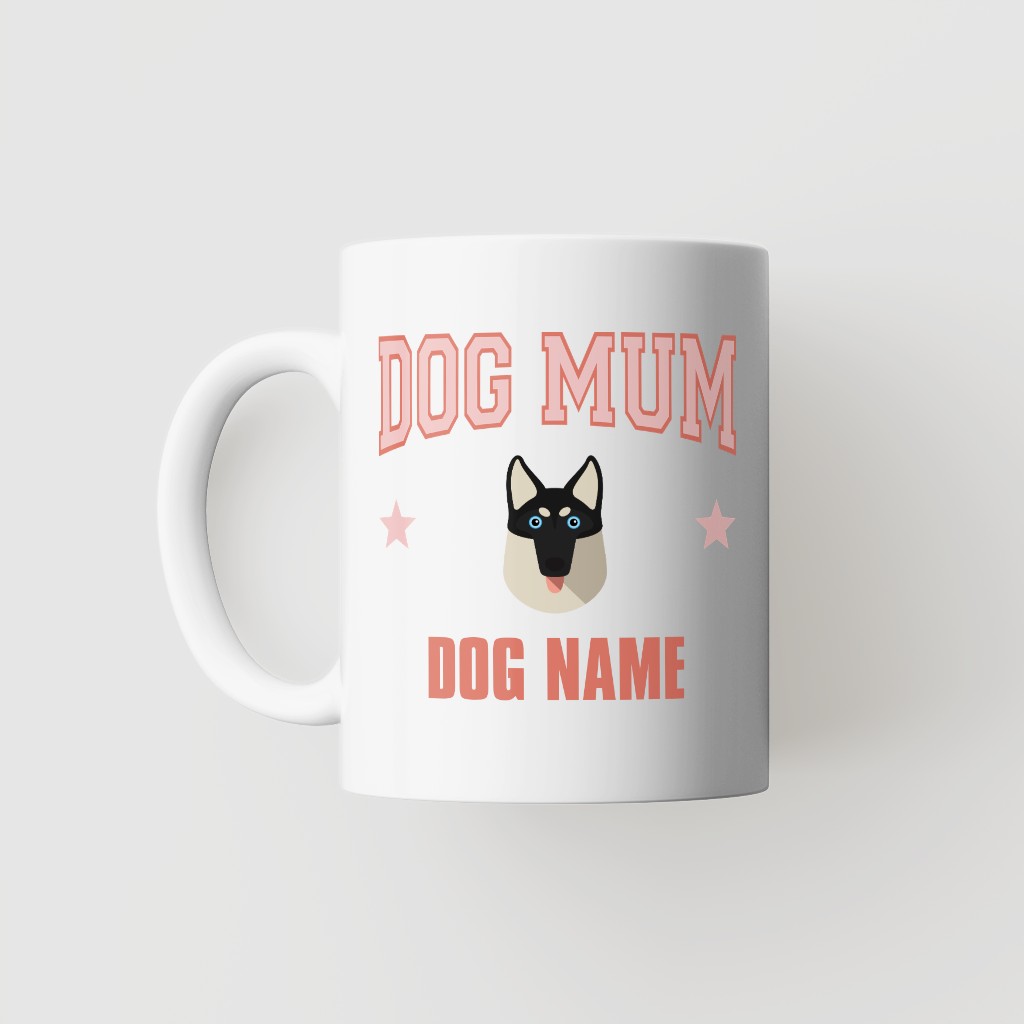 Dog Mum: Personalised {breedFullName} Mug