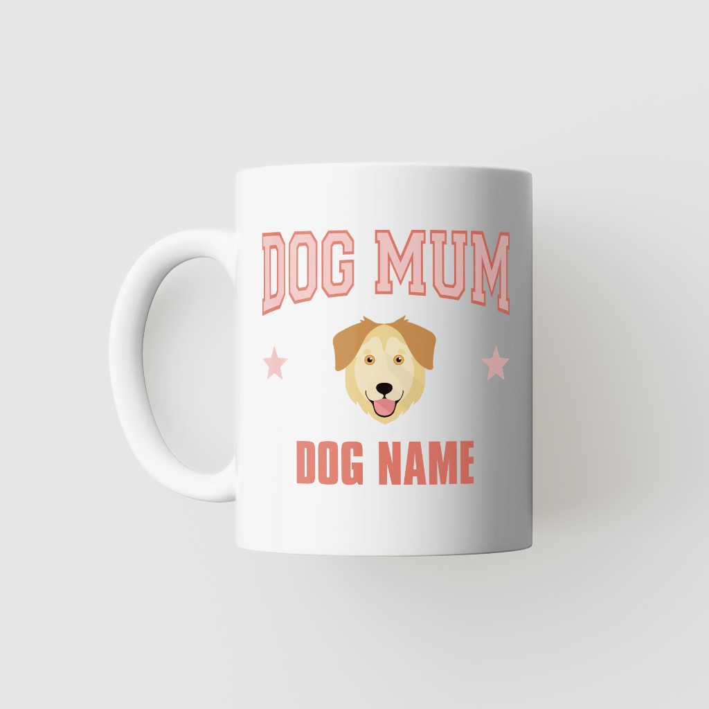 Dog Mum: Personalised {breedFullName} Mug