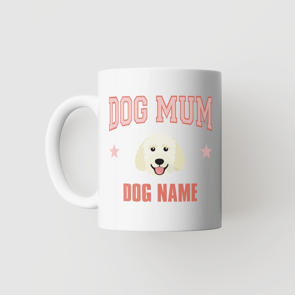 Dog Mum: Personalised {breedFullName} Mug