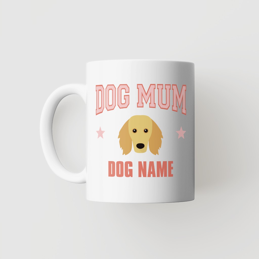 Dog Mum: Personalised {breedFullName} Mug