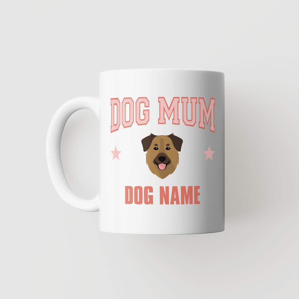 Dog Mum: Personalised {breedFullName} Mug