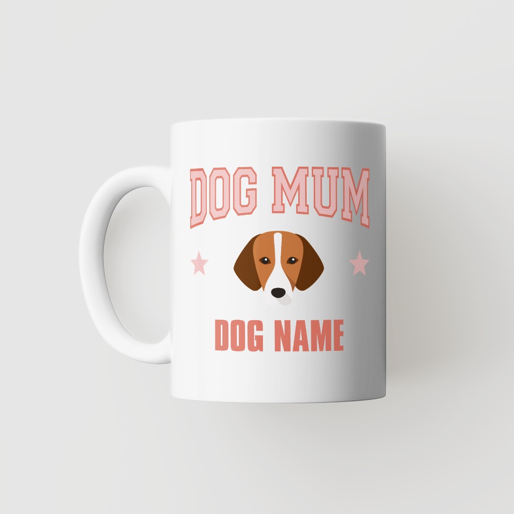 Dog Mum: Personalised {breedFullName} Mug