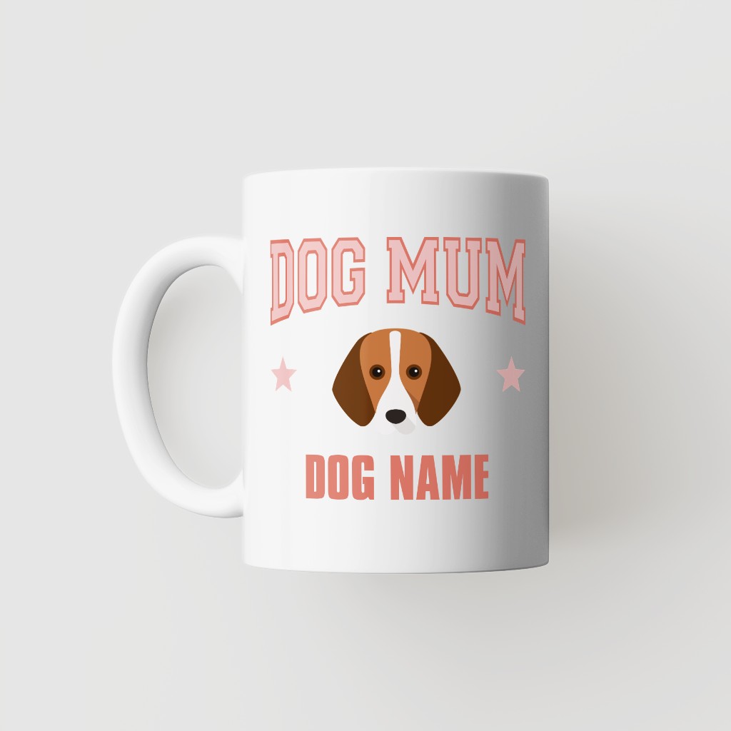 Dog Mum: Personalised {breedFullName} Mug