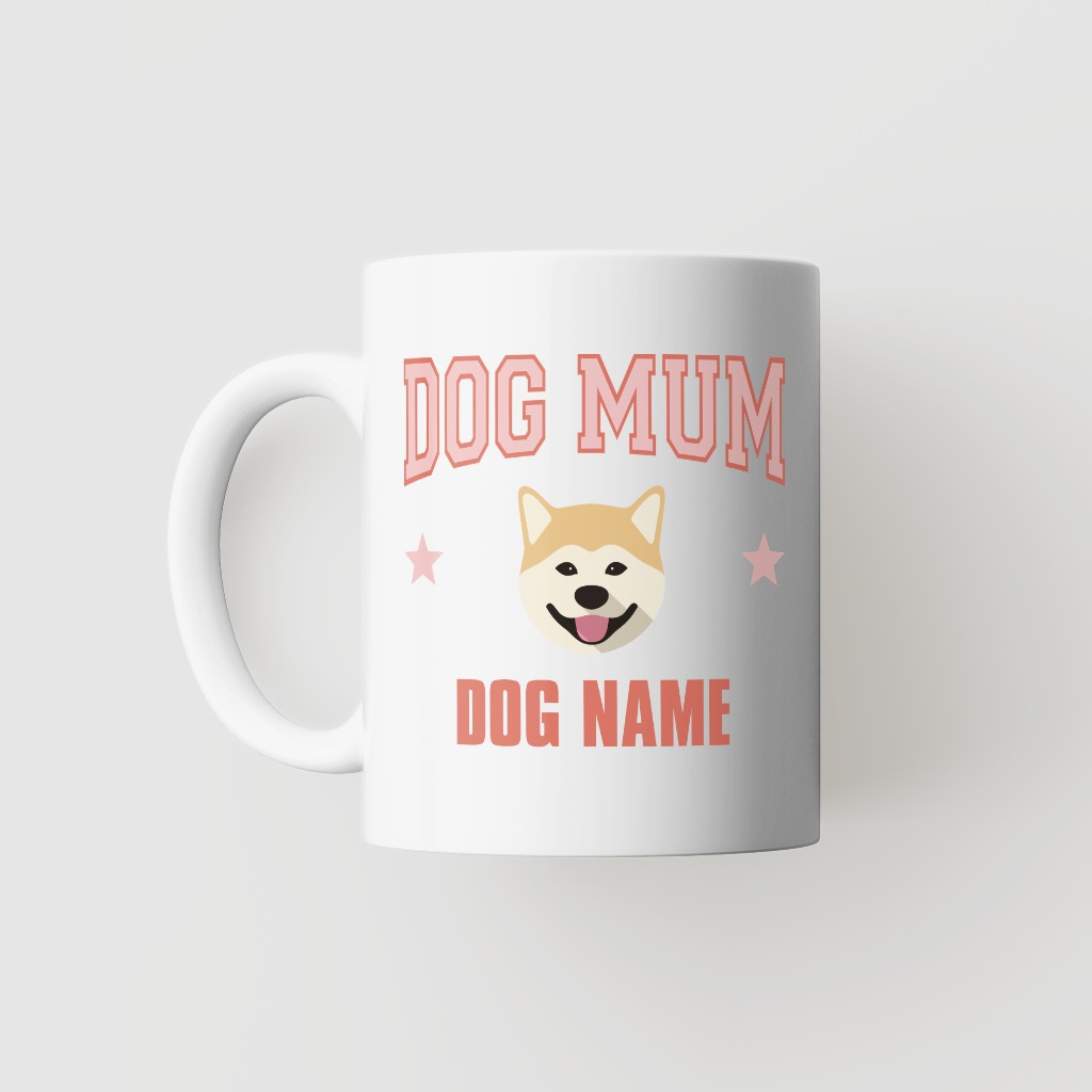 Dog Mum: Personalised {breedFullName} Mug
