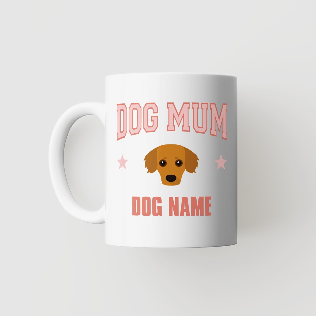 Dog Mum: Personalised {breedFullName} Mug