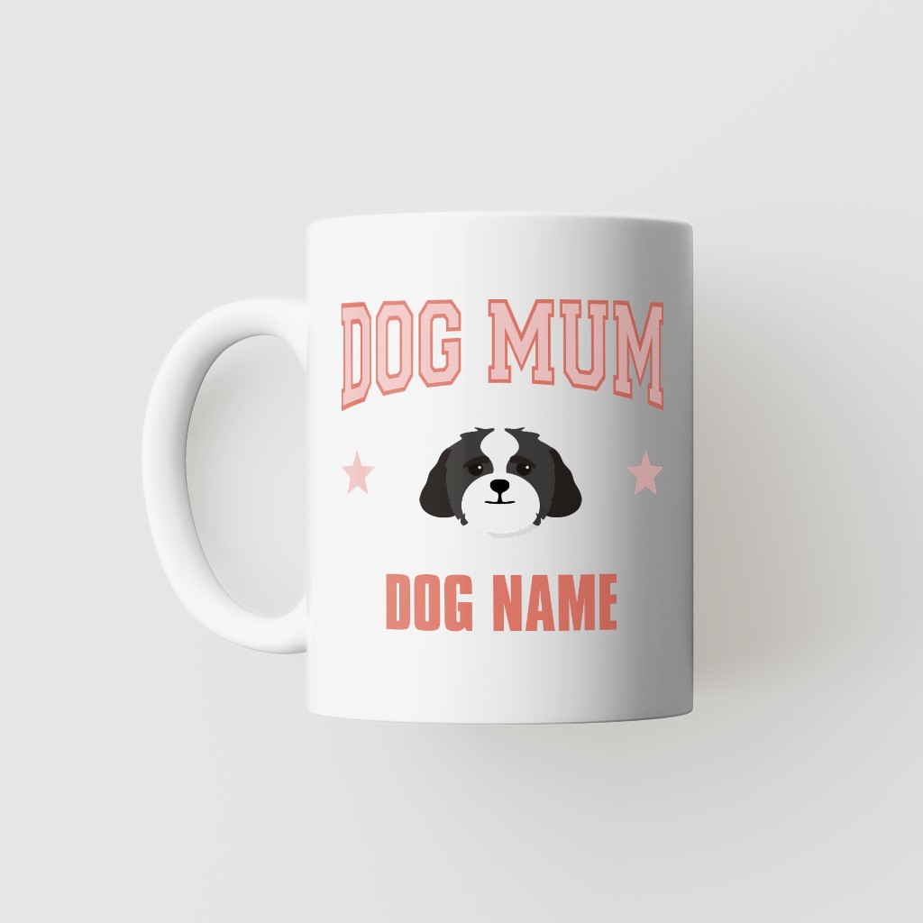 Dog Mum: Personalised {breedFullName} Mug
