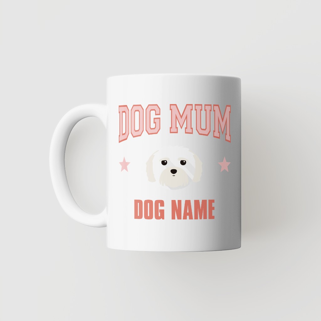Dog Mum: Personalised {breedFullName} Mug
