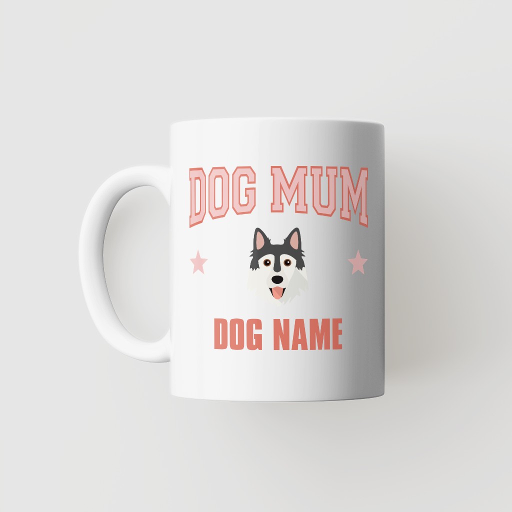 Dog Mum: Personalised {breedFullName} Mug