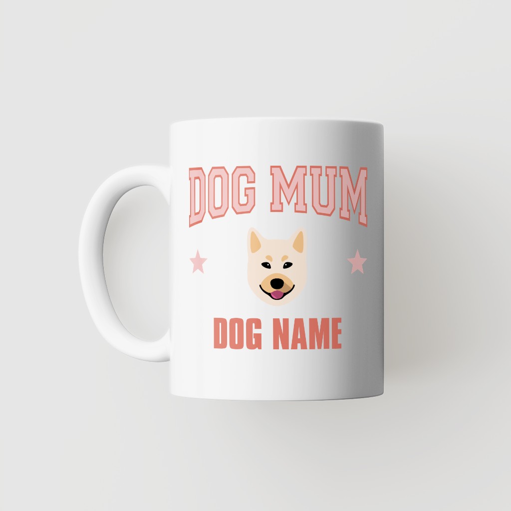 Dog Mum: Personalised {breedFullName} Mug