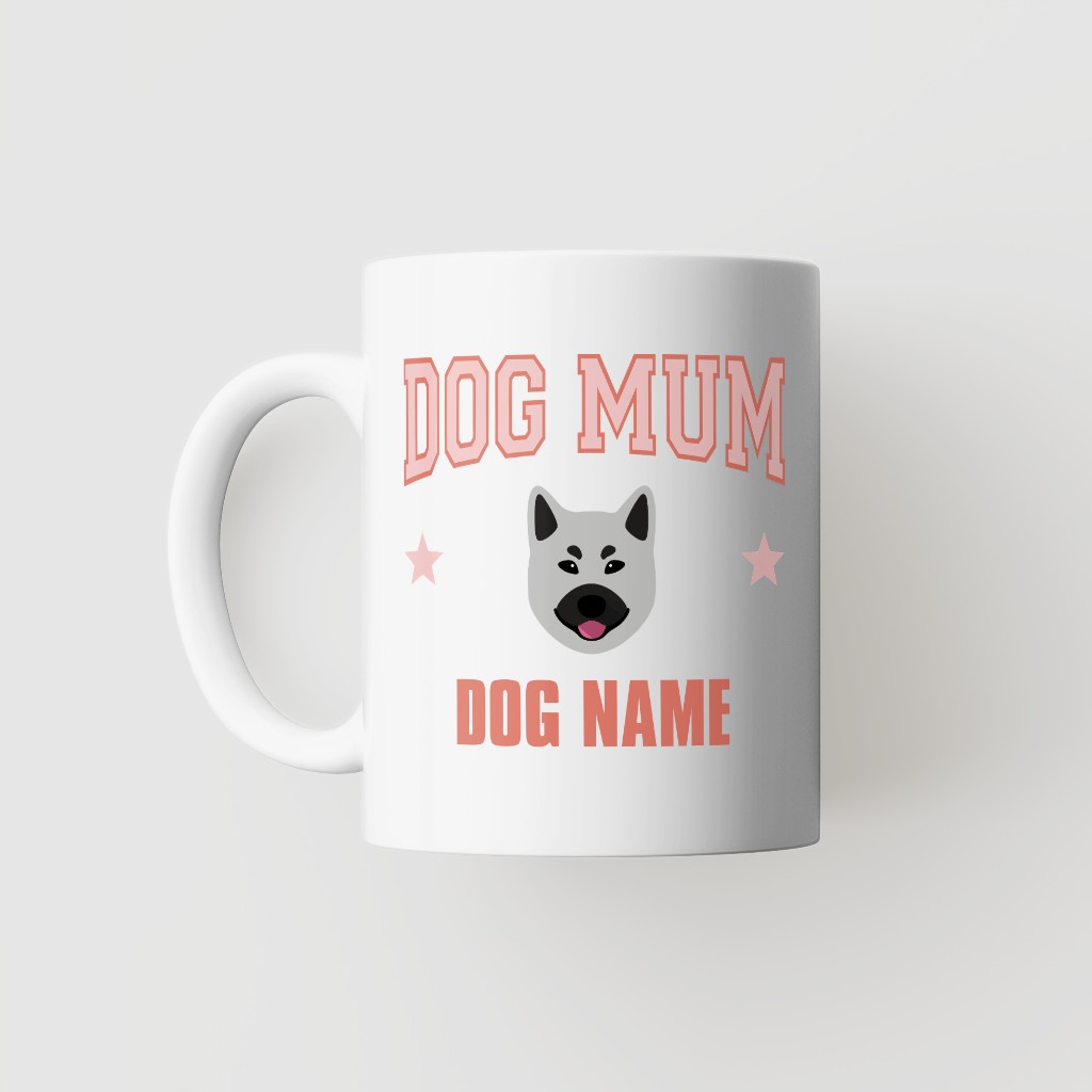 Dog Mum: Personalised {breedFullName} Mug