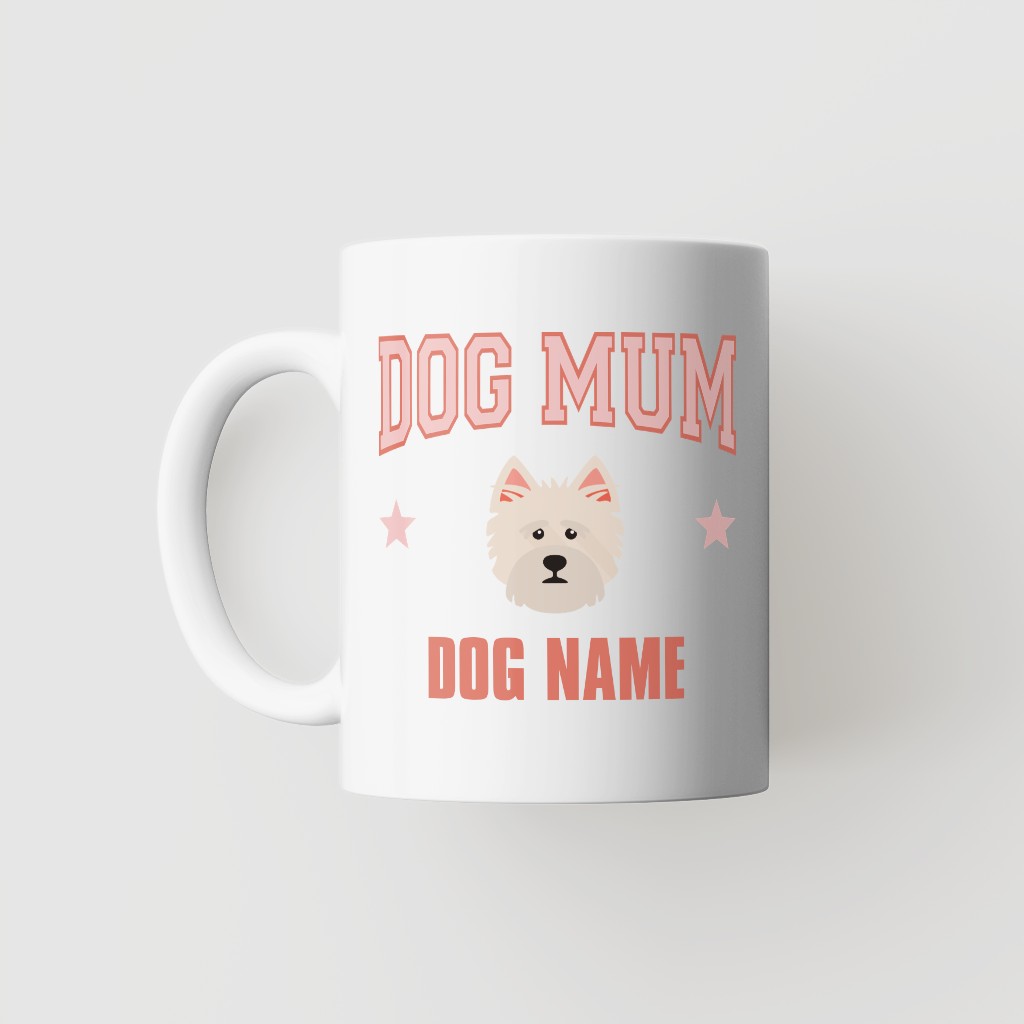 Dog Mum: Personalised {breedFullName} Mug