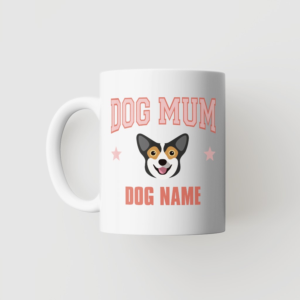 Dog Mum: Personalised {breedFullName} Mug