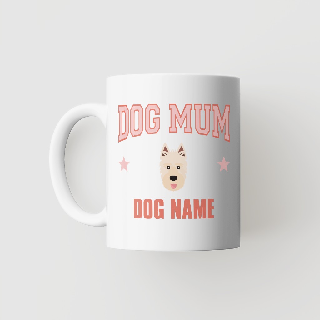 Dog Mum: Personalised {breedFullName} Mug