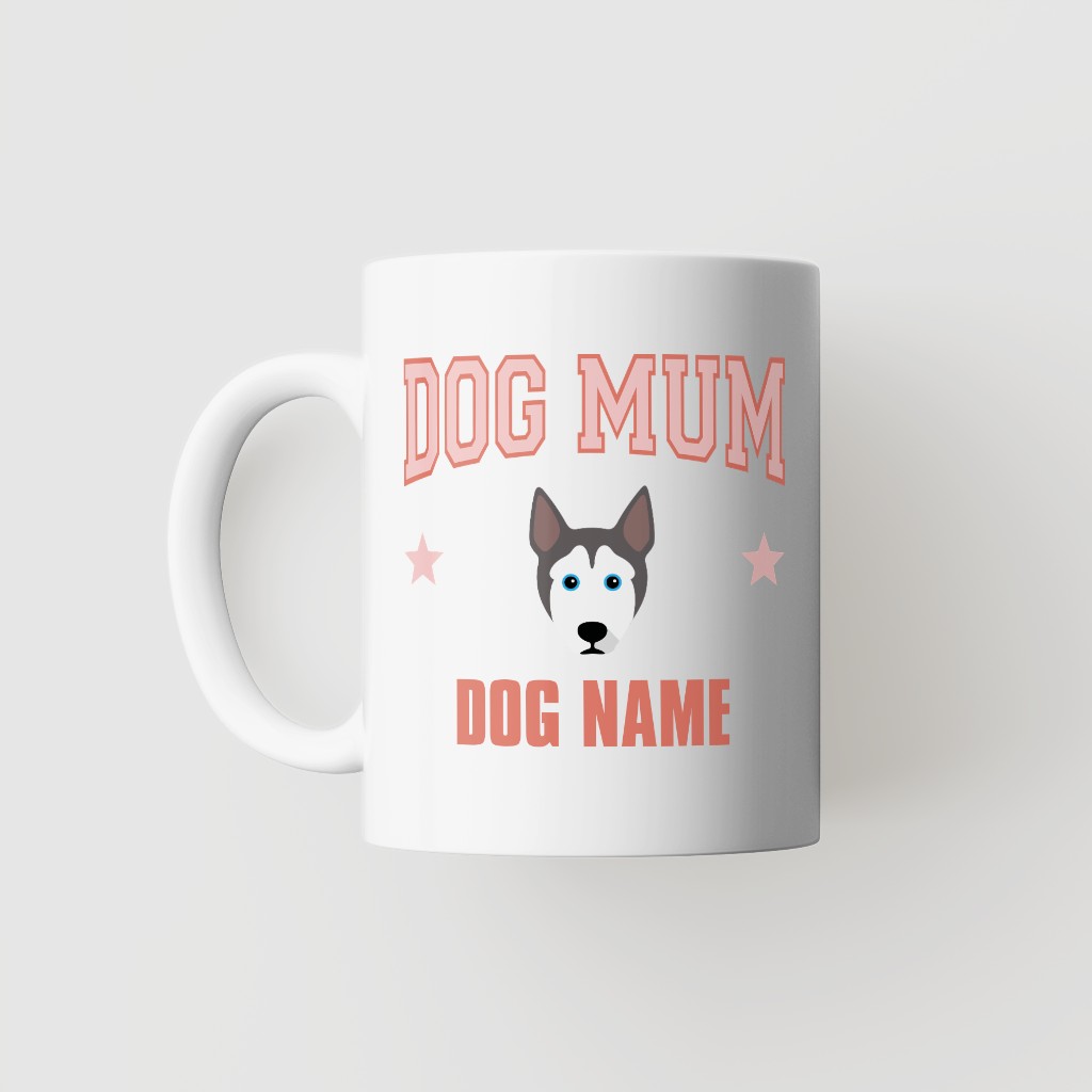 Dog Mum: Personalised {breedFullName} Mug