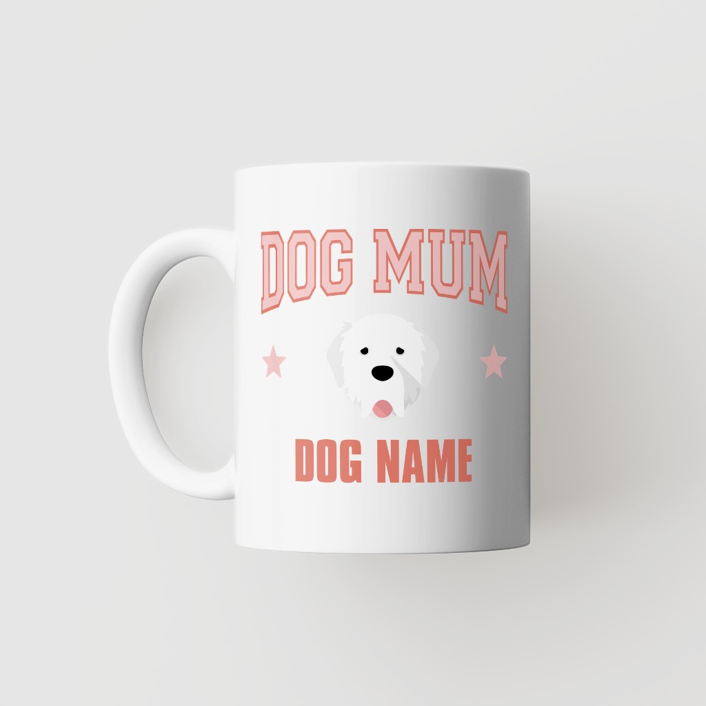 Dog Mum: Personalised {breedFullName} Mug