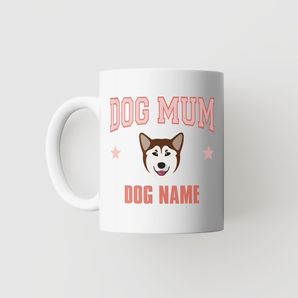 Dog Mum: Personalised {breedFullName} Mug