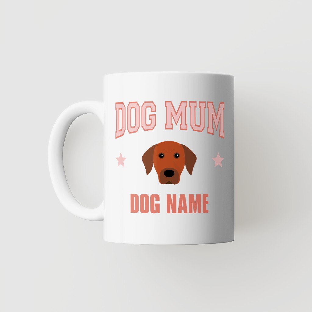 Dog Mum: Personalised {breedFullName} Mug