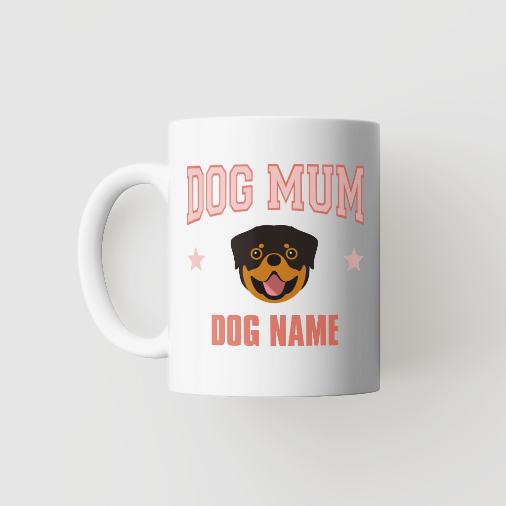 Dog Mum: Personalised {breedFullName} Mug