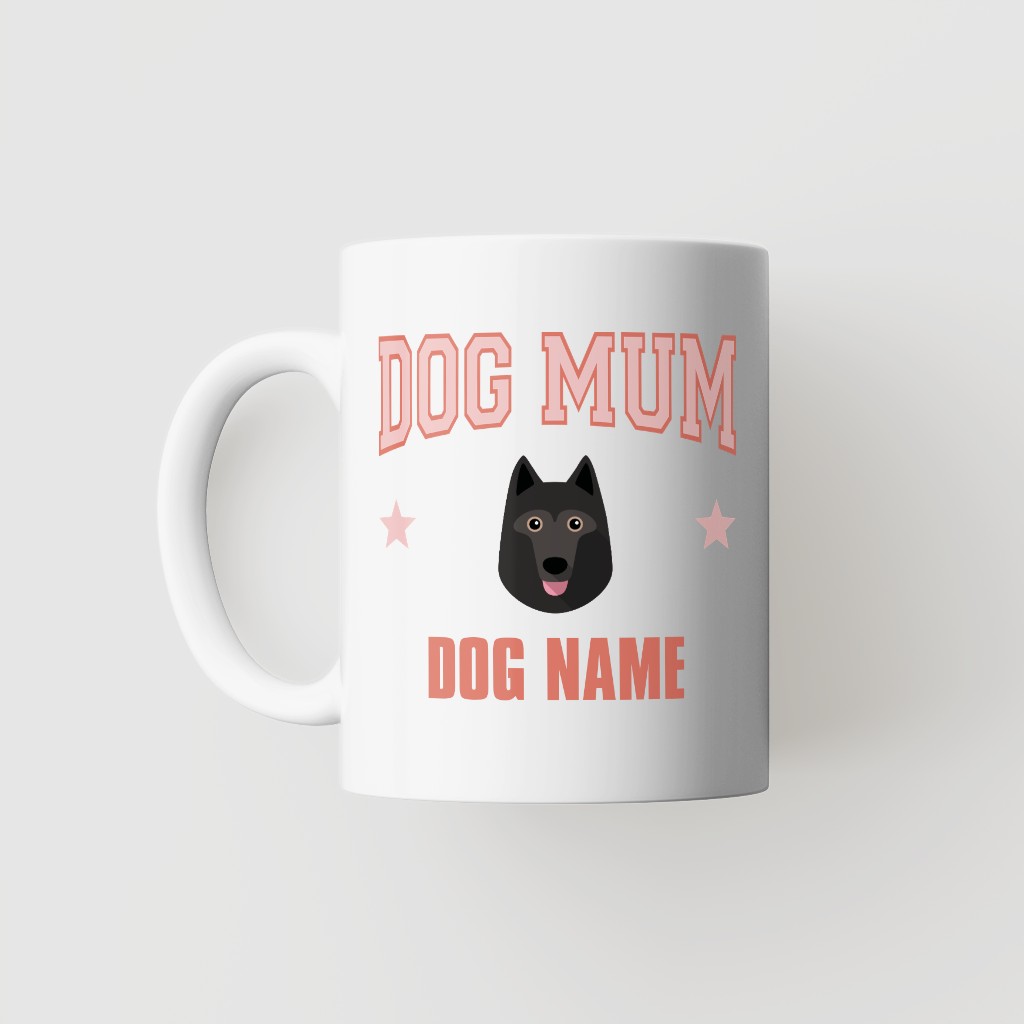 Dog Mum: Personalised {breedFullName} Mug