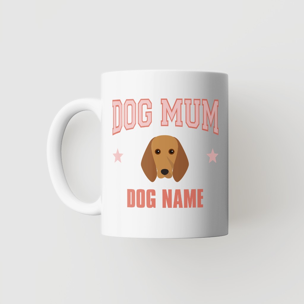 Dog Mum: Personalised {breedFullName} Mug